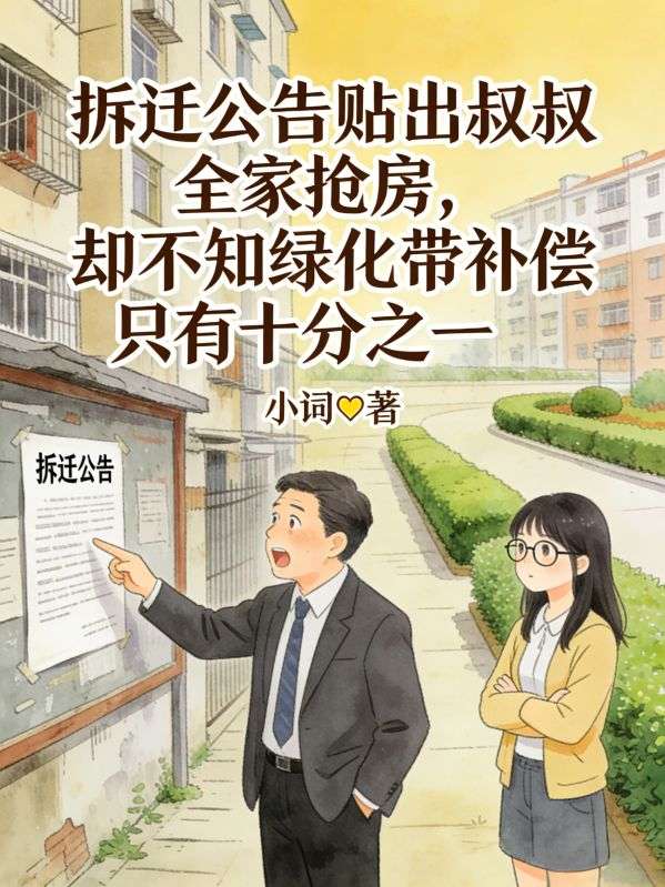 拆迁公告贴出叔叔全家抢房，却不知绿化带补偿只有十分之一