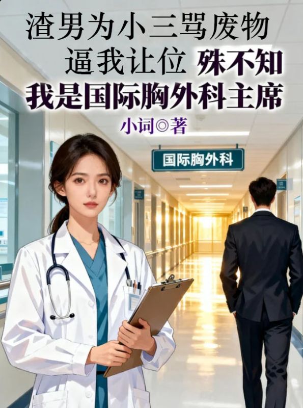 渣男为小三骂废物逼我让位,殊不知我是国际胸外科主席