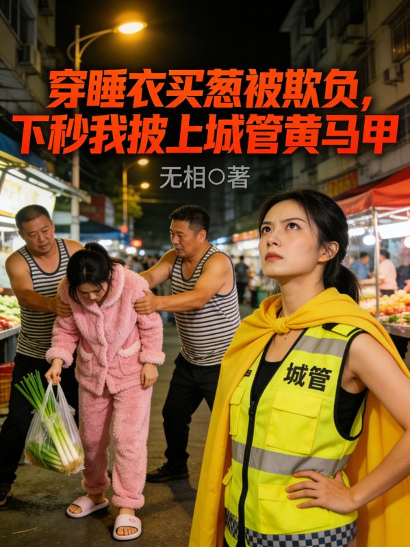穿睡衣买葱被欺负,下秒我披上城管黄马甲