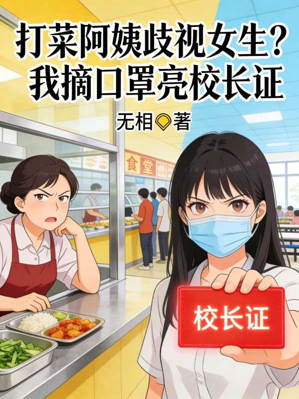 打菜阿姨歧视女生?我摘口罩亮校长证