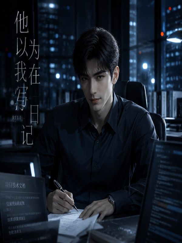 他以为我在写日记