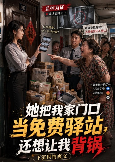 邻居让我免费收快递,还说丢了我赔不起