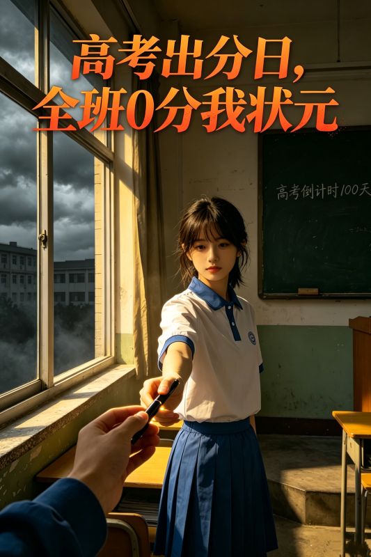 高考出分日,全班0分我状元
