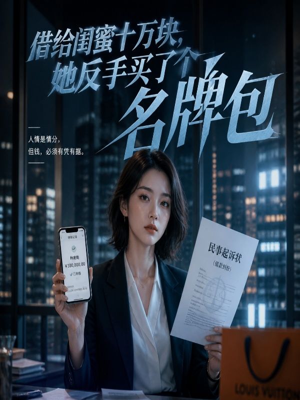 借给闺蜜十万块,她反手买了个名牌包
