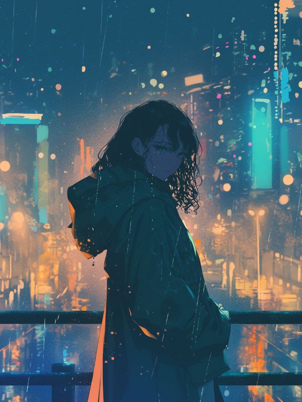 晚风未眠，心事沉河