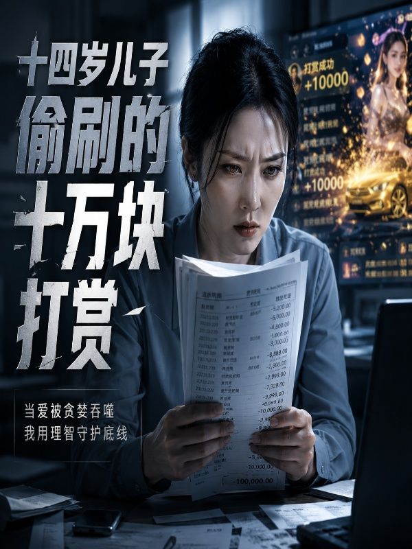 十四岁儿子偷刷的十万块打赏
