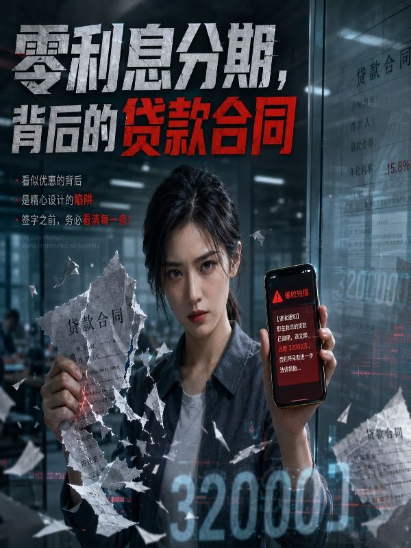 零利息分期，背后的贷款合同