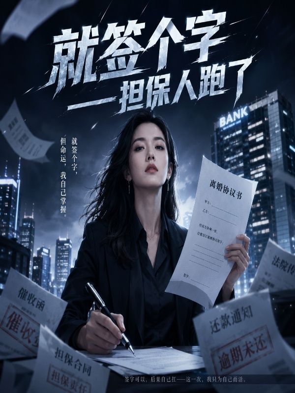 就签个字——担保人跑了