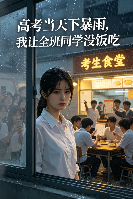 高考当天下暴雨，我让全班同学没饭吃