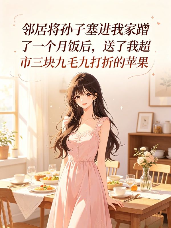 邻居将孙子塞进我家蹭了一个月饭后,送了我超市三块九毛九打折的苹果