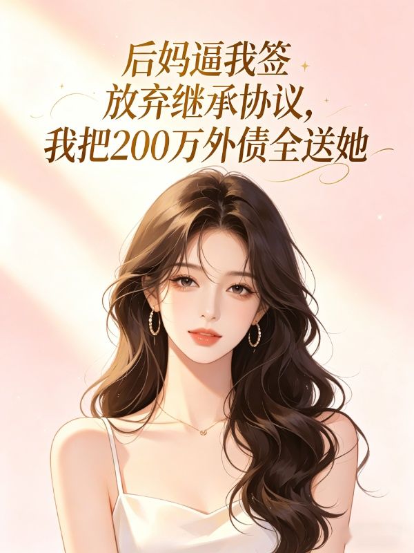 后妈逼我签放弃继承协议，我把200万外债全送她