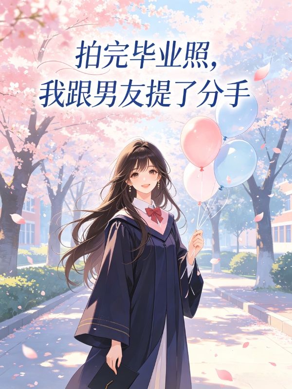拍完毕业照,我跟男友提了分手