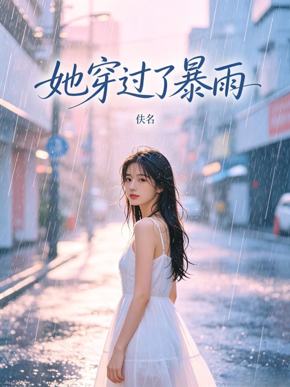 她穿过了暴雨