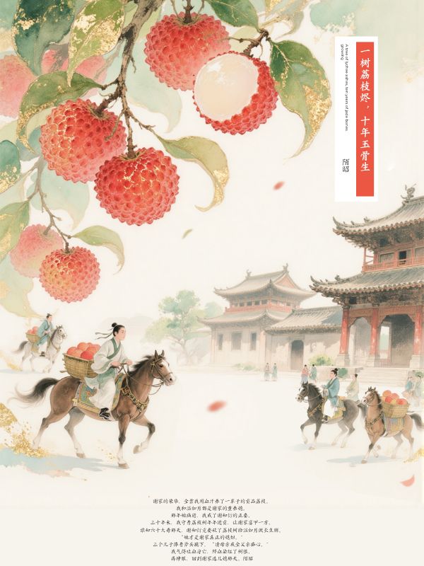 一树荔枝烬,十年玉骨生