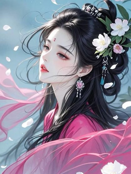 月照梨花落，暮雪请君辞