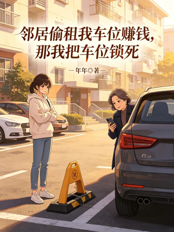 邻居偷租我车位赚钱,那我把车位锁死