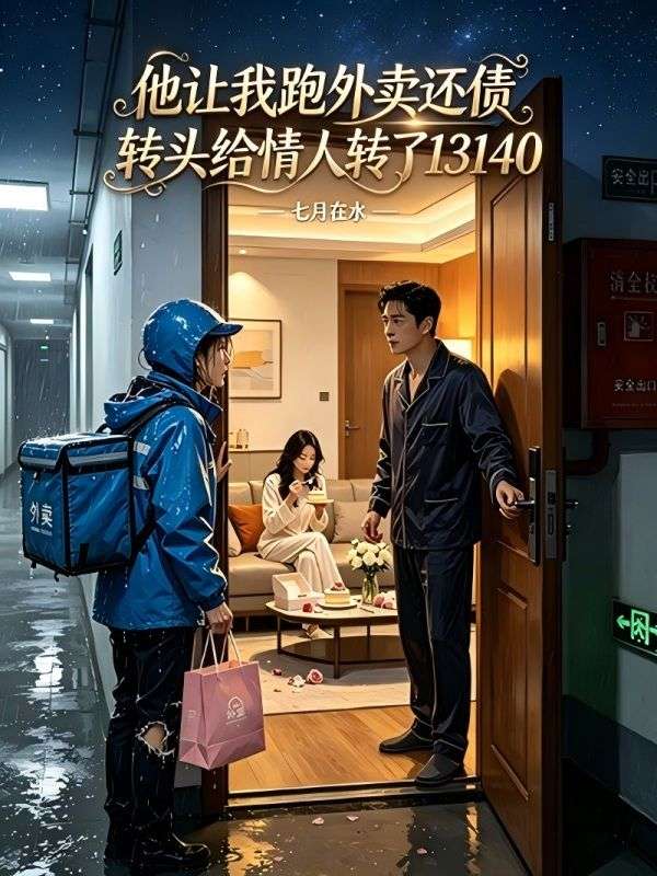 他让我跑外卖还债,转头给情人转了13140