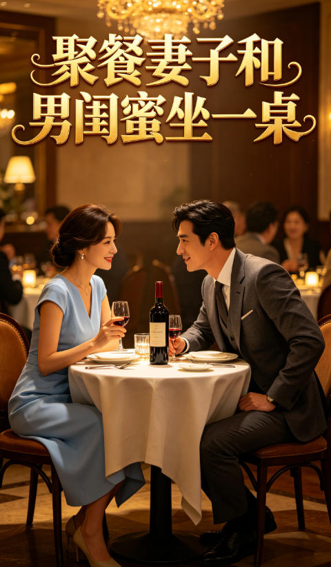 聚餐妻子和男闺蜜坐一桌
