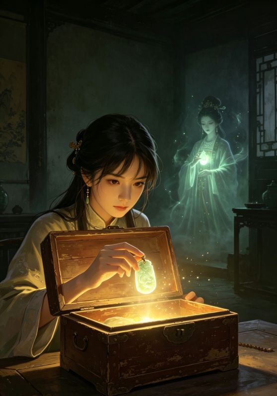 翻出母亲遗物中的玉佩，反被里面的侯府主母教我送二姑妈入狱