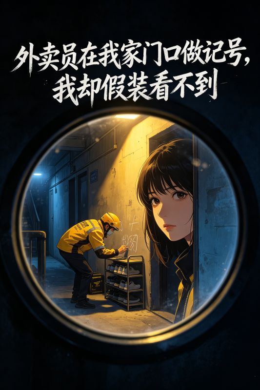 外卖员在我家门口做记号，我却假装看不到