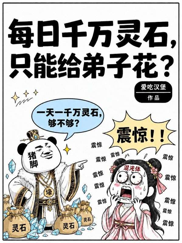 每日千万灵石，只能给弟子花？
