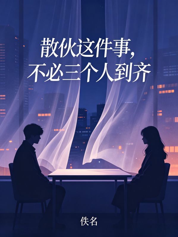 散伙这件事，不必三个人到齐