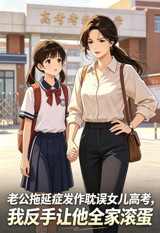 老公拖延症发作耽误女儿高考,我反手让他全家滚蛋