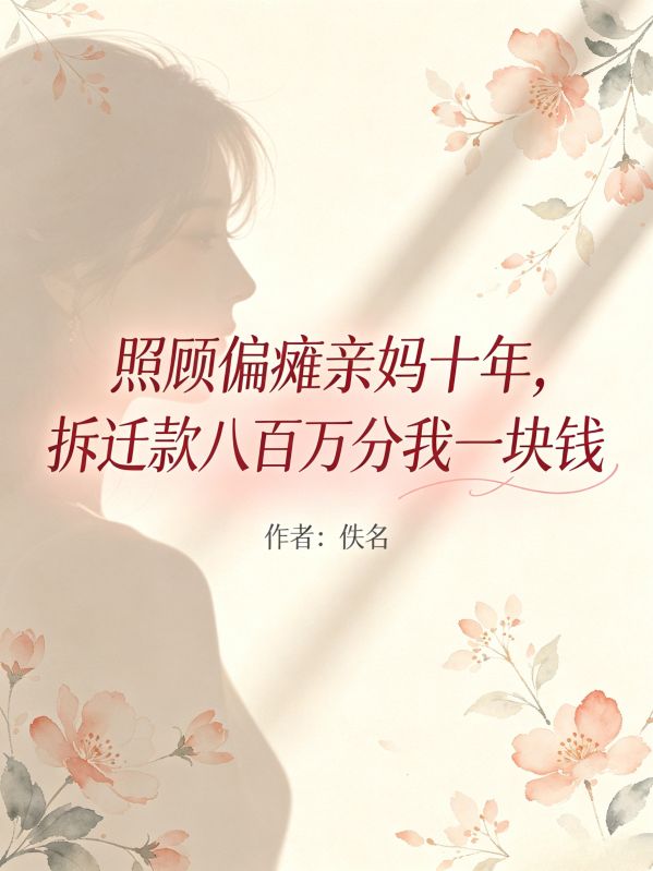 照顾偏瘫亲妈十年，拆迁款八百万分我一块钱