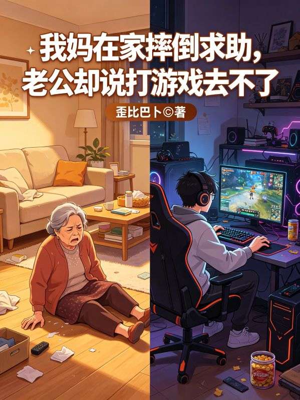 我妈在家摔倒求助，老公却说打游戏去不了
