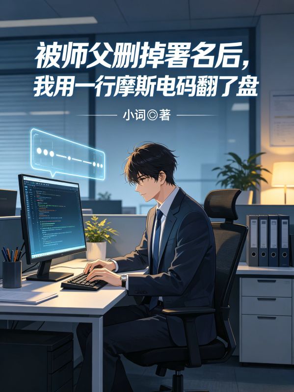 被师父删掉署名后，我用一行摩斯电码翻了盘