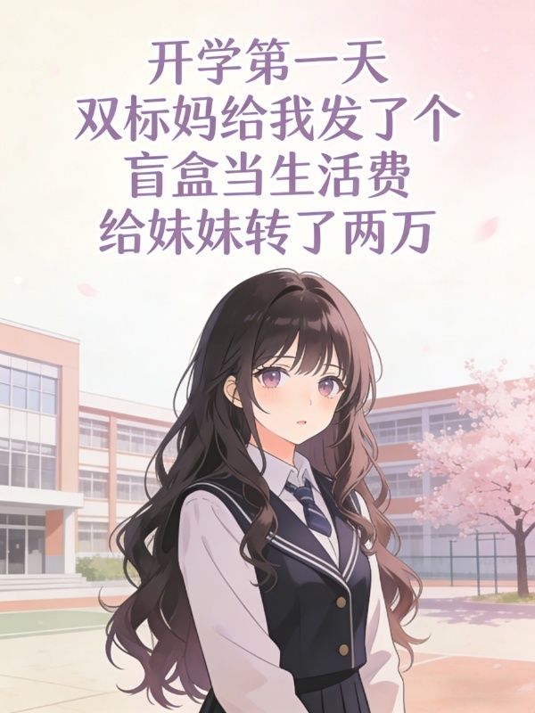 开学第一天，双标妈给我发了个盲盒当生活费，给妹妹转了两万