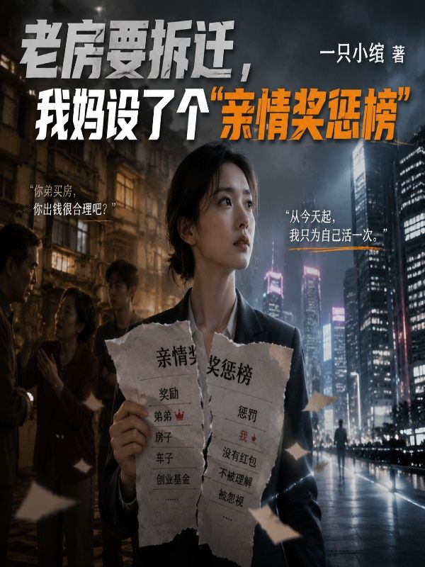 老房要拆迁,我妈设了个“亲情奖惩榜”