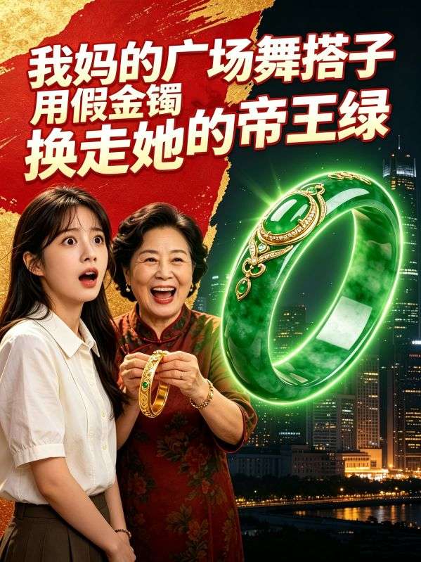 我妈的广场舞搭子用假金镯换走她的帝王绿