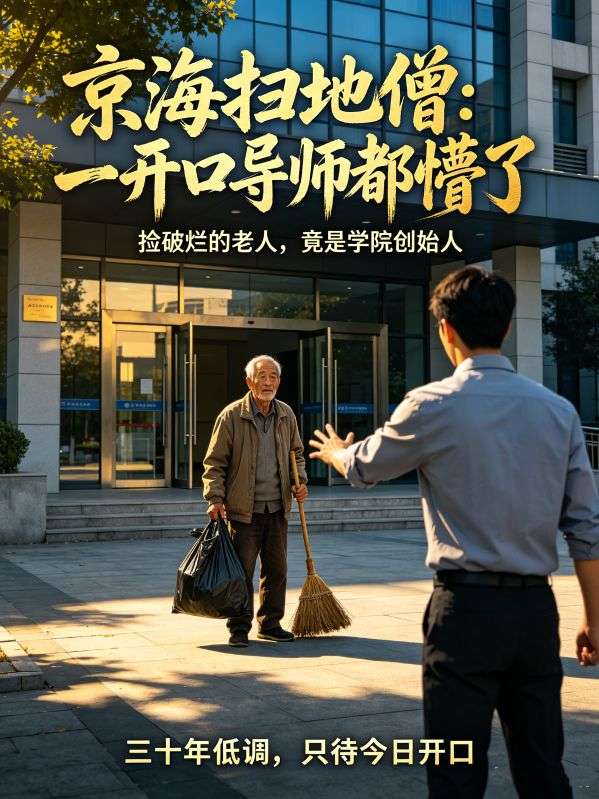 京海扫地僧:一开口导师都懵了