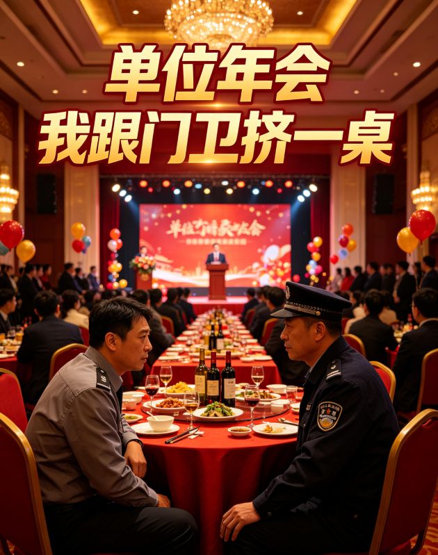单位年会我跟门卫挤一桌