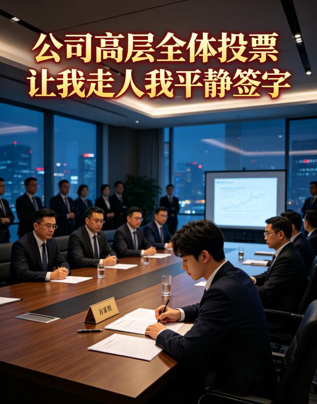公司高层全体投票让我走人我平静签字