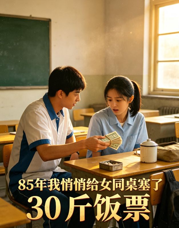 85年我悄悄给女同桌塞了30斤饭票