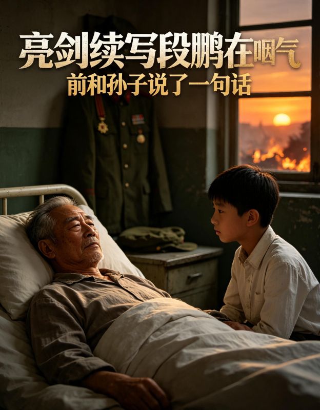 亮剑续写段鹏在咽气前和孙子说了一句话