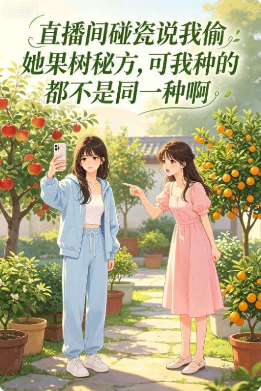 直播间碰瓷说我偷她果树秘方，可我种的都不是同一种啊