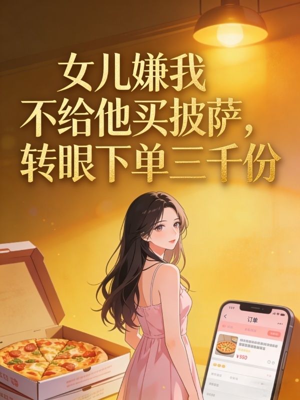 女儿嫌我不给他买披萨,转眼下单三千份