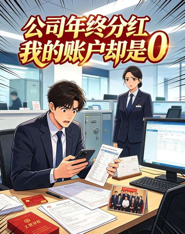 公司年终分红我的账户却是0