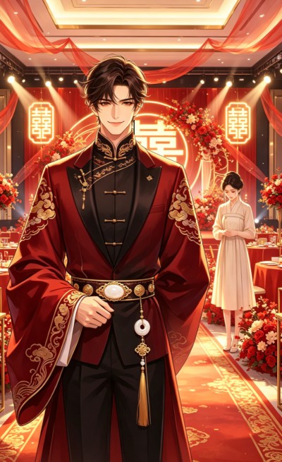 她来时，喜宴已散