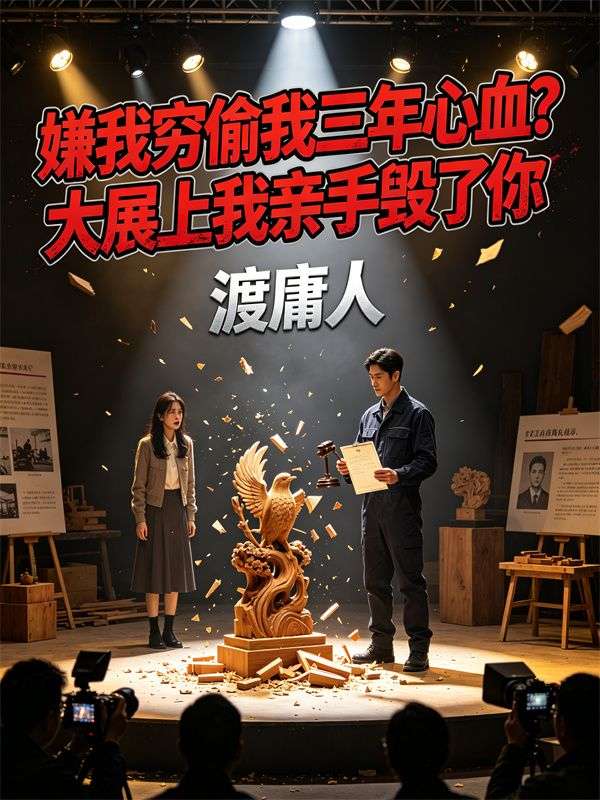 嫌我穷偷我三年心血?大展上我亲手毁了你