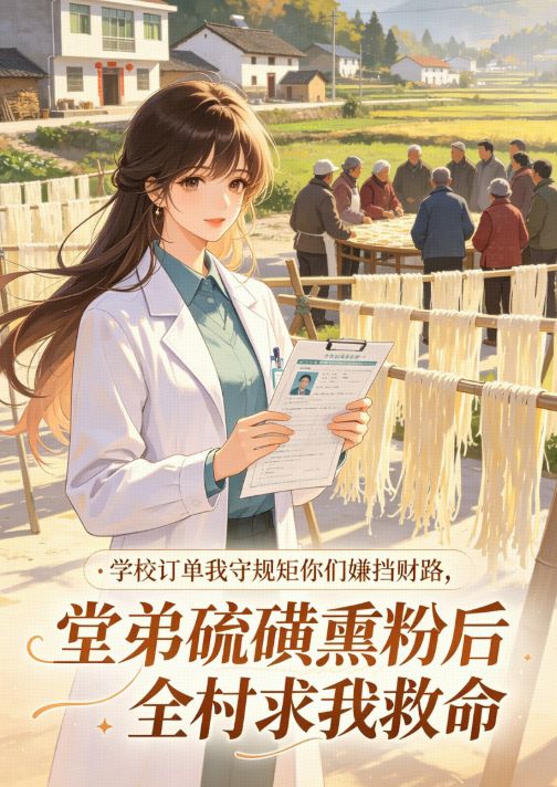 学校订单我守规矩你们嫌挡财路,堂弟硫磺熏粉后全村求我救命