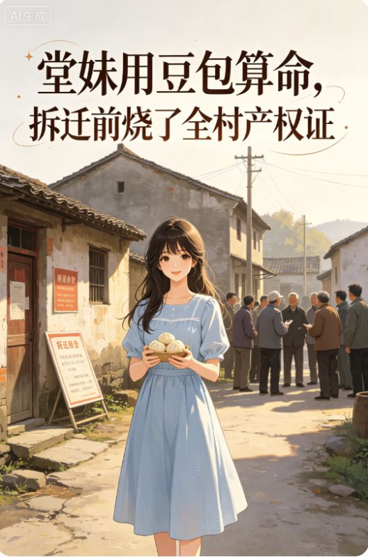 堂妹用豆包算命,拆迁前烧了全村产权证