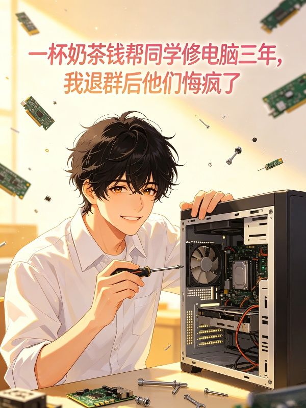 一杯奶茶钱帮同学修电脑三年,我退群后他们悔疯了