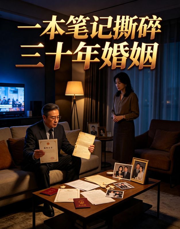 一本笔记撕碎三十年婚姻