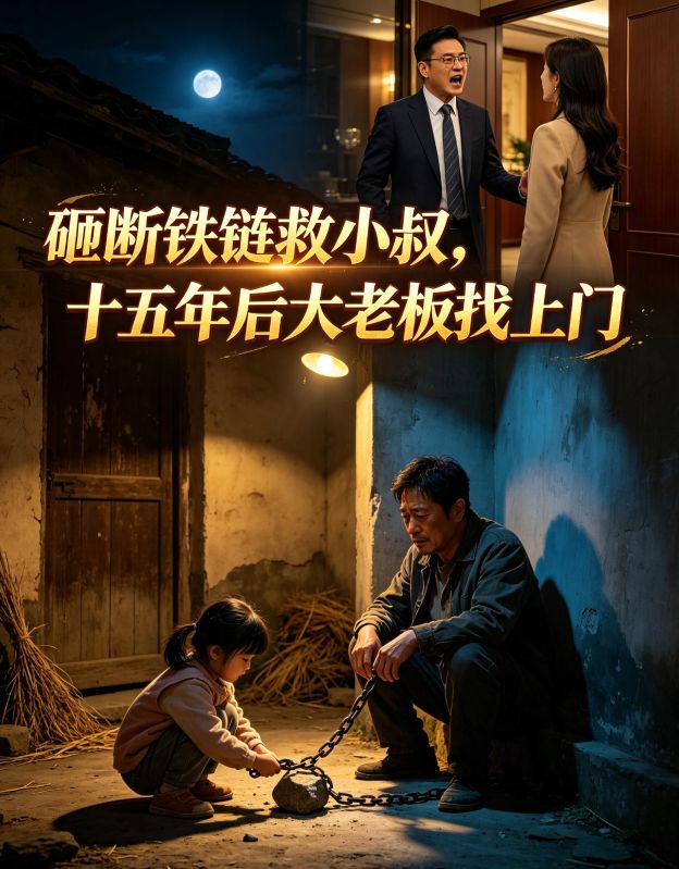 砸断铁链救小叔,十五年后大老板找上门