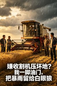 嫌收割机压坏地?我一脚油门,把暴雨留给白眼狼