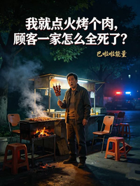 我就点火烤个肉,顾客一家怎么全死了?
